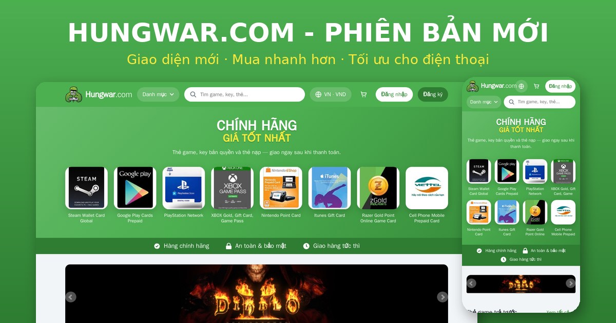 Hungwar.com new version