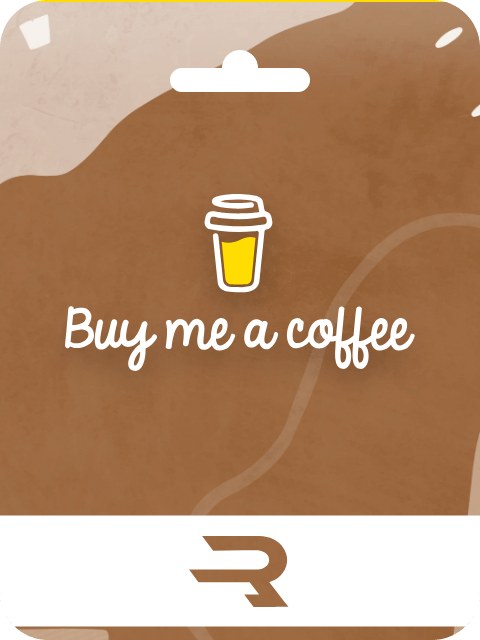Rewarble Buy Me a Coffee Gift card USD