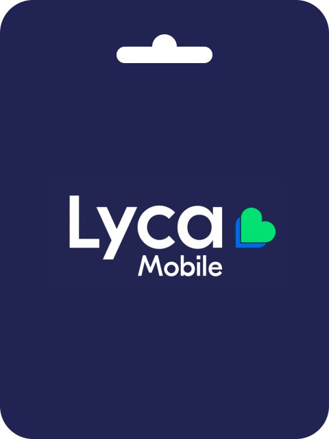 Lyca Reload Voucher (Belgium)
