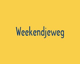 Weekendje weg Gift Card
